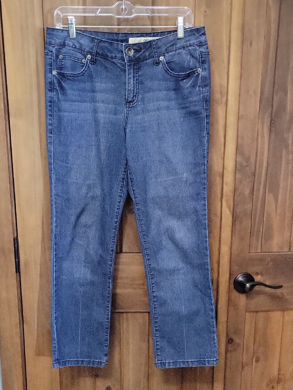 Dkny Blue Women's Straight-Leg Jeans